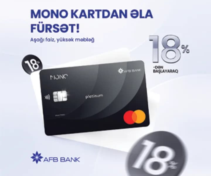 AFB Bank Mono Kredit Kartı