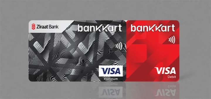 Ziraat Bank Azərbaycan Bankkart Visa - TL valyutasında